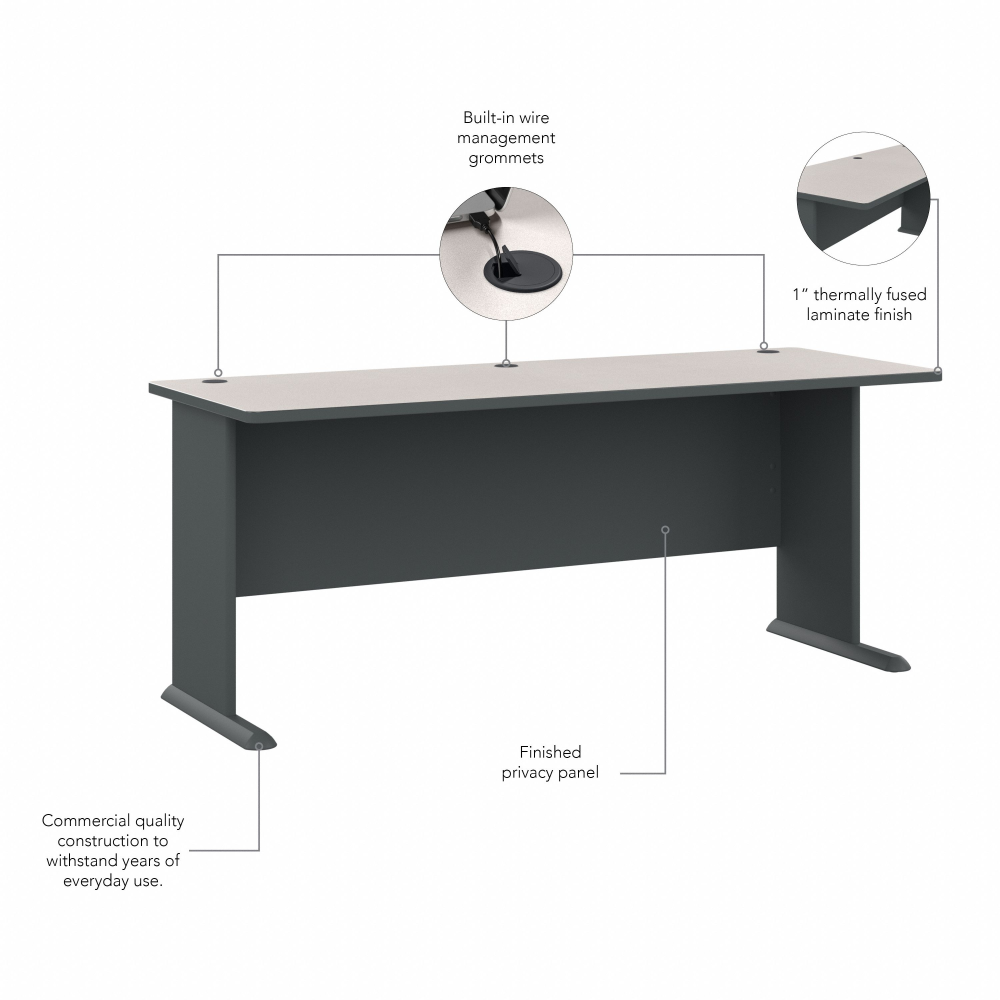 Series A 72W Desk