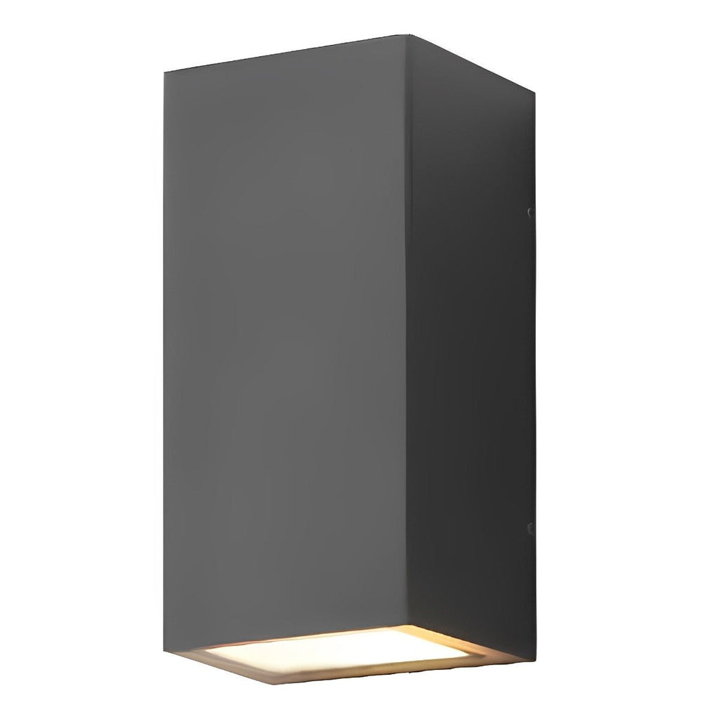 Rectangular Waterproof Up and Down Lights LED Modern Wall Sconce Lighting