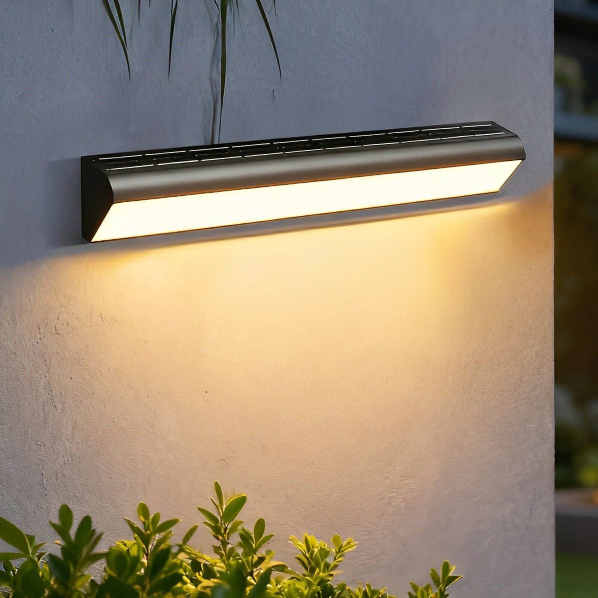 Solar Waterproof Outdoor LED Strip Lights Porch Light Exterior Wall Lights